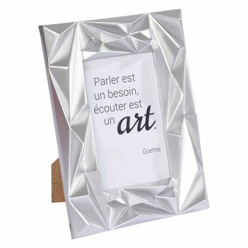 Cadre Photo Déco "galactic" 13x18cm Argent