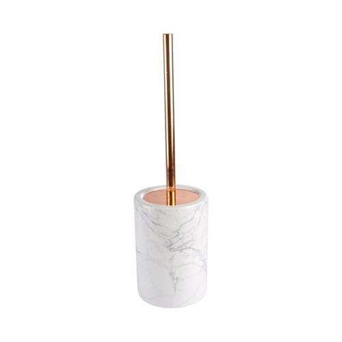 Brosse Wc "marbre" 42,5cm Blanc