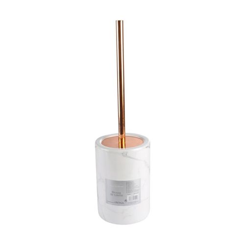 Brosse Wc "marbre" 42,5cm Blanc