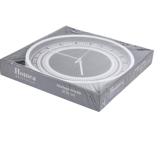 Horloge Murale à Motifs "ethnic Folk" 30cm Noir