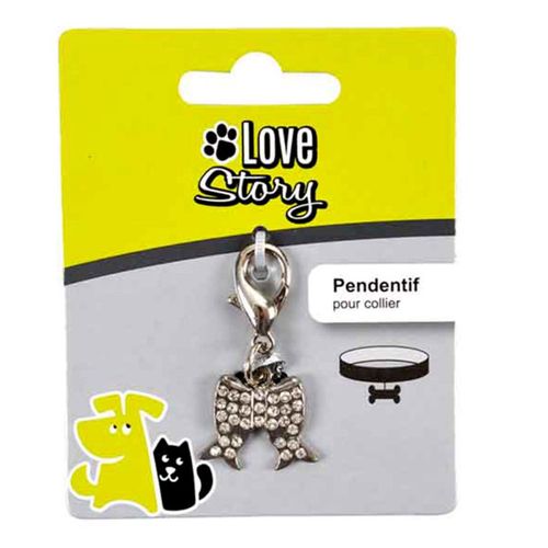 Pendentif Pour Collier "nœud" 2cm Argent