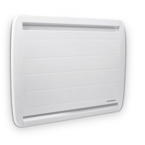 Thrfit1000 - Radiateur Connecté 1000w - Inertie Sèche - Ecran Lcd - Antisalissure - Blanc
