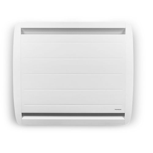 Thrfit1000 - Radiateur Connecté 1000w - Inertie Sèche - Ecran Lcd - Antisalissure - Blanc