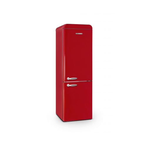 Réfrigérateur congélateur 300 Litres Froid brassé  60 cm - Coloris Rouge -Scb300vr