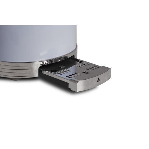 Grille Pain Vintage - Fonction Décongélation - Support Viennoiserie - Bleu - Scto2bl