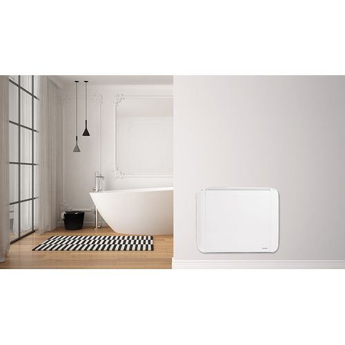 Radiateur Céramique - Inertie Sèche - Ecran Lcd - 1000w - 3 Programmes -blanc - Theco1000n