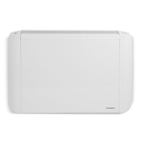 Radiateur Céramique - Inertie Sèche - 1500w - Ecran Lcd - 3 Programmes -blanc - Theco1500n