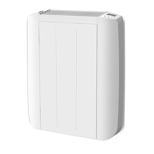 Thecof1000n - Radiateur Fonte - Inertie Sèche - 1000w - Ecran Lcd - 3 Programmes - Blanc