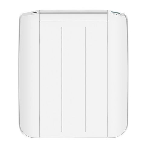 Thecof1000n - Radiateur Fonte - Inertie Sèche - 1000w - Ecran Lcd - 3 Programmes - Blanc