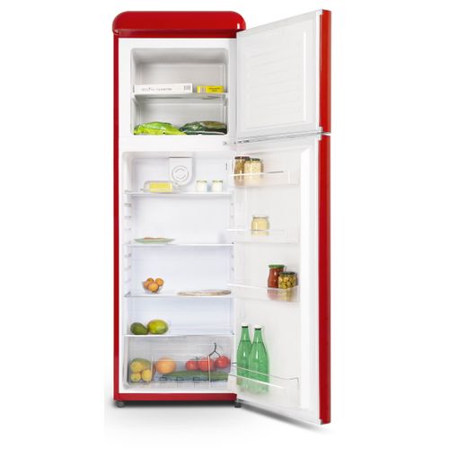 Réfrigérateur 2 Portes - Scdd309vr -  302l (227+75) - Rouge
