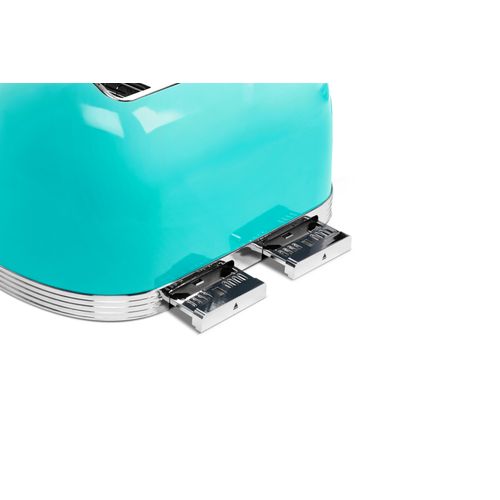 Scto4aca - Grille Pain 4 Tranches - Double Tiroir Ramasse Miettes - 6 Positions