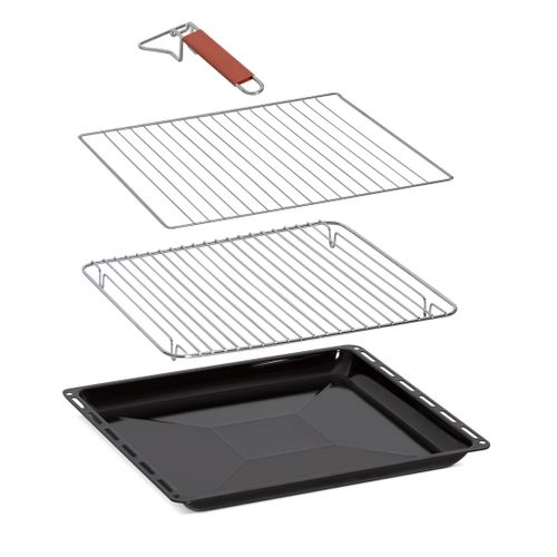 Piano De Cuisson - Scg71mfxp - 7 Feux Gaz - Wok - 3 Fours Électriques - Inox