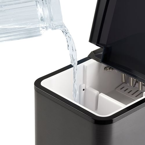 Scim3222 - Machine à glaçon - 9 Glaçons Par Cycle De 9 Min - 100w - Réservoir Eau 2,2l - Noir