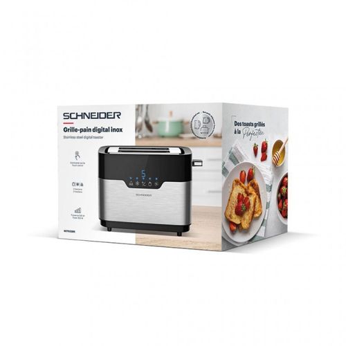 Grille Pain Digital 2 Fentes Inox Scto22dx