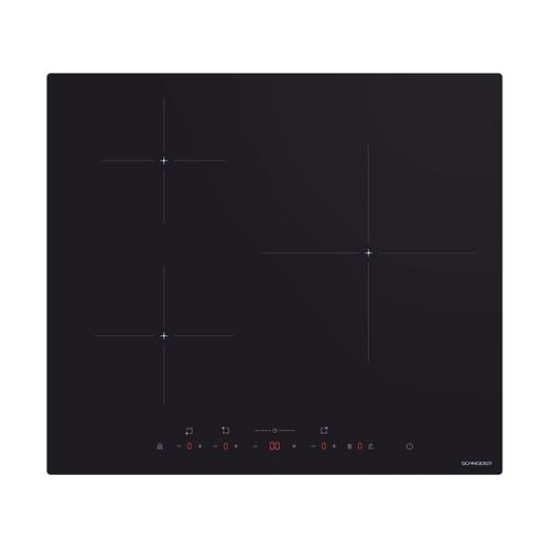 Table Induction 3 Feux Noir - Scti630n1s