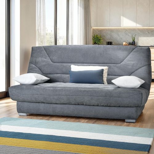 Banquette-lit clic-clac BULTEX CALIFORNIA3 tissu gris