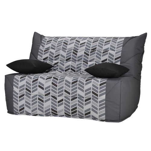 Banquette-lit BZ BULTEX CALIFORNIA 4 tissu trendy gris