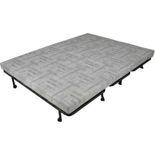 Banquette BZ Joe - Tissu Gris Anthracite - 3 Places - L 143 X P 97 Cm - Couchage 140 X 190 Cm