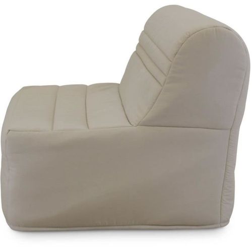 Banquette BZ Joe - Tissu Beige - 3 Places - L 143 X P 97 Cm - Couchage 140 X 190 Cm