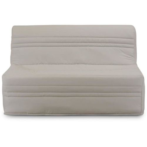 Banquette BZ Joe - Tissu Beige - 3 Places - L 143 X P 97 Cm - Couchage 140 X 190 Cm