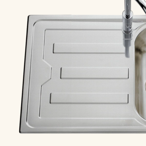 Évier Inox Mini Structure Luisina Nuance 1 Grand Bac 1 Égouttoir