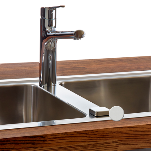 Évier Inox Mini Structure Luisina Fagotto 2 Bacs 1 Égouttoir