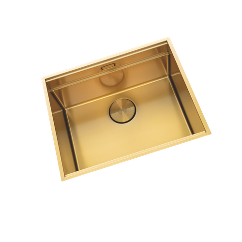 Cache Bonde Luisina Inox Pvd Doré Diamètre 90 Cm