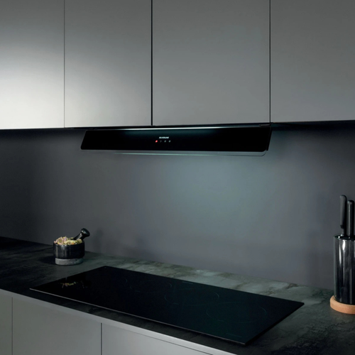 Hotte Cuisine Silverline Encastrable Celeno Noir 60 Cm