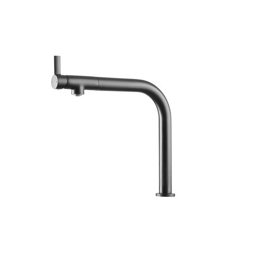 Mitigeur bec pivotant  Noir mat