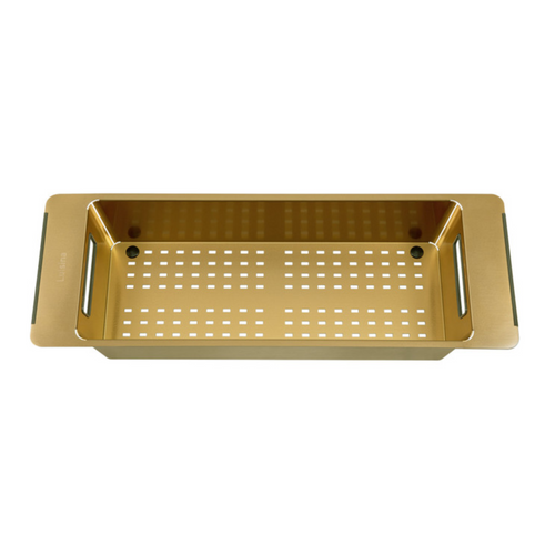 Passoire Évier Colander Luisina En Inox Pvd Doré