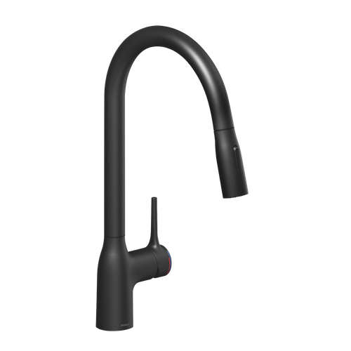 Robinet Douchette Luisina Camille Noir Mat