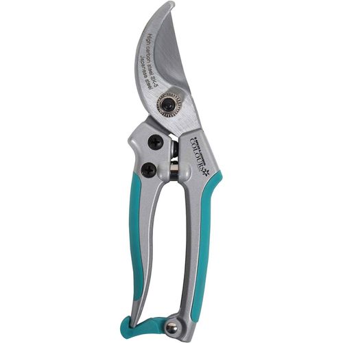 Sécateur Bimatière Manche Soft Touch 18 Cm Bleu