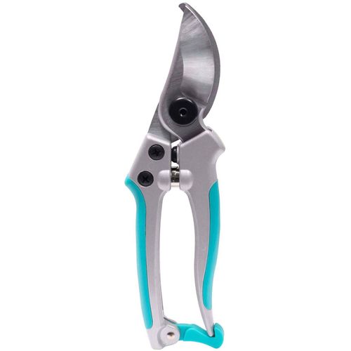Sécateur Bimatière Manche Soft Touch 18 Cm Bleu