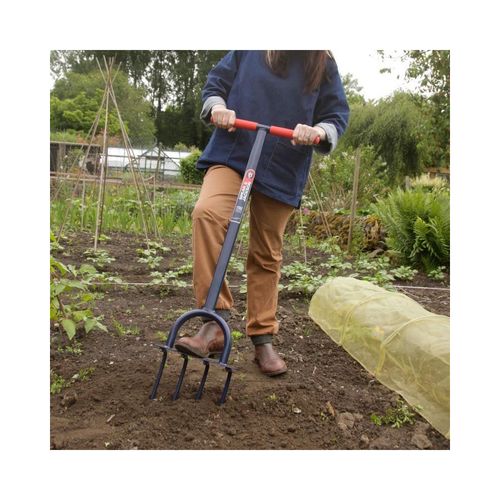 Biofourche Tout Acier Poignées Antidérapantes