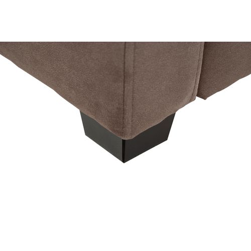 Fauteuil manchettes fines NICARAGUA tissu Apache taupe 13