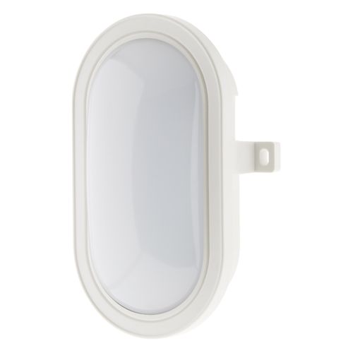 Hublot Ovale LED 5,5w 450lm 4000k Ip44 - Blanc - Zenitech