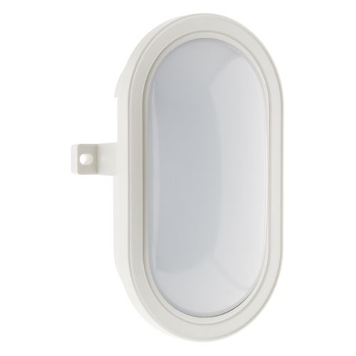 Hublot Ovale LED 5,5w 450lm 4000k Ip44 - Blanc - Zenitech