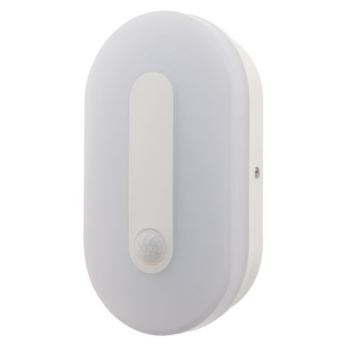 Hublot Ovale Extérieur LED 12w Ip65 + Détecteur Mouvement - Zenitech