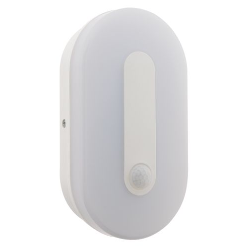 Hublot Ovale Extérieur LED 12w Ip65 + Détecteur Mouvement - Zenitech