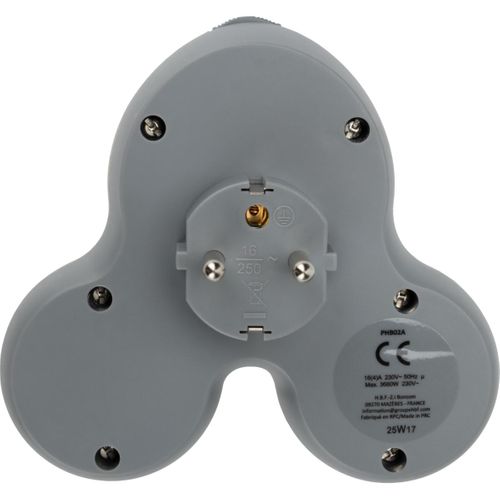 Biplite Programmable 2x16a - Blanc - Bolea - Zenitech