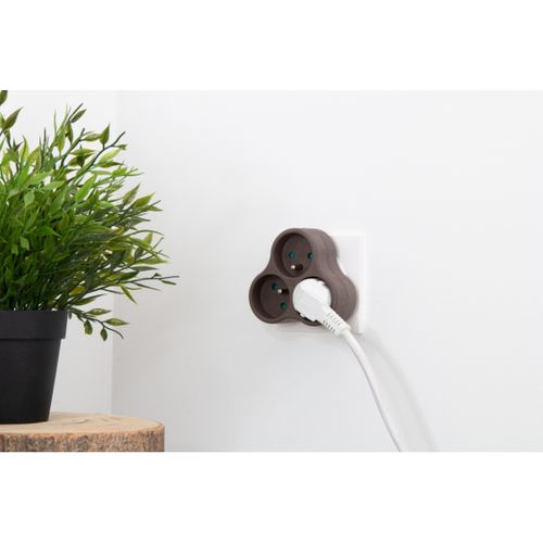 Triplite Recyclée Éco-conçue - 3x16a - Taupe - Zenitech