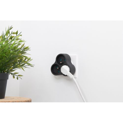 Triplite Recyclée Éco-conçue - 3x16a - Noir - Zenitech