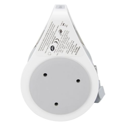 Mini Enrouleur 2 Prises 2p+t + 2 USB - 7m - Gris - Zenitech