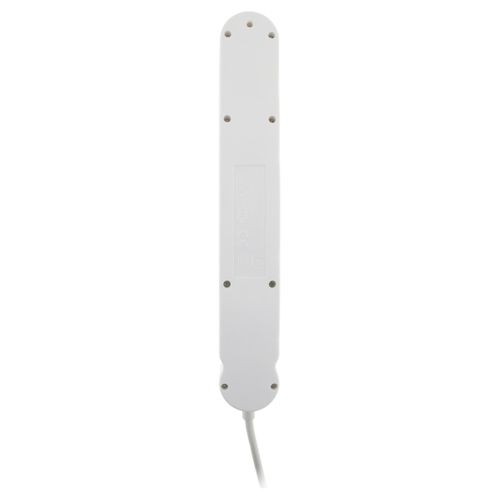 Multiprise Parafoudre Iota 5x16a + Interrupteur - Blanc - Zenitech