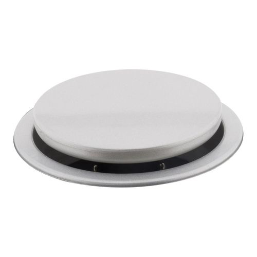 Multiprise Encastrable Schuko 3 Prises + 2 USB Ø100m - Blanc/noir - Otio