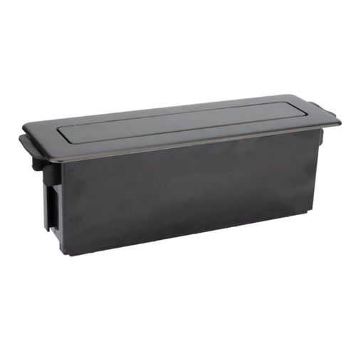 Multiprise Rétractable 3 Prises Schuko + 2 USB A+c - Noir - Zenitech