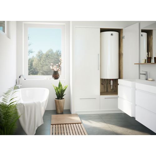 Chauffe-eau Électrique Vertical Mural Duralis 100l Aci Hybride - Thermor - 251072