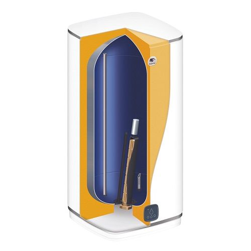 Chauffe-eau Électrique Stéatite Malicio 3 Vertical Carré Blanc 150l - Thermor - 271108