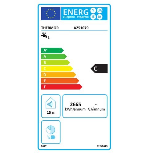 Chauffe-eau Électrique 200 L Vertical - 251079