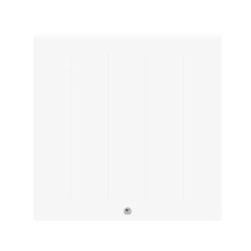 Radiateur à Chaleur Douce 1000w Blanc - 414718